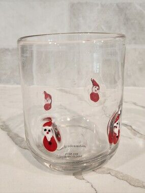Icon Glass Christmas Santa